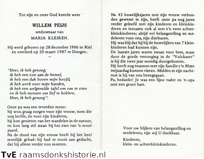Willem Peijs Maria Kleiren