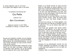 Cis Pellis Bart Cornelissen