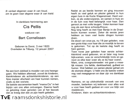 Cis Pellis Bart Cornelissen