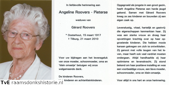 Angeline Pieterse Gérard Roovers