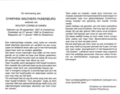 Dymphna Walthera Pijnenburg Wouter Cornelis Damen
