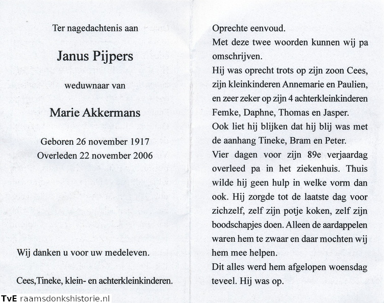 Jan Pijpers Marie Akkermans