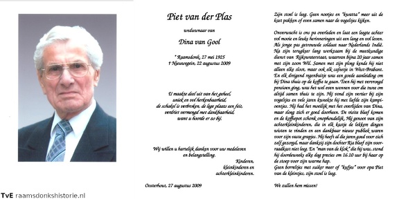 Piet van der Plas Dina van Gool