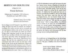 Bertus van der Pluijm Frieda Kieboom