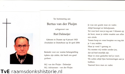 Bertus van der Pluijm Riet Dalmeijer