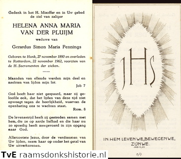 Helena van der Pluijm Gerardus Simon Maria Pennings