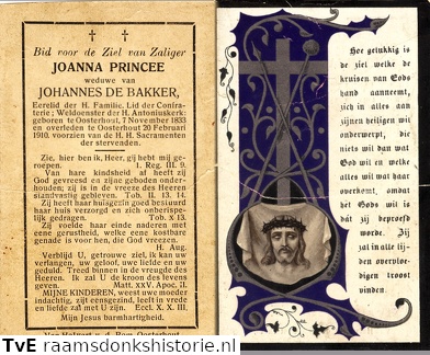 Joanna Princee Johannes de Bakker
