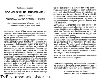 Cornelis Wilhelmus Prinsen Antonia Joanna van der Pluijm