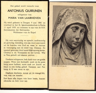 Antonius Quirijnen Maria van Laarhoven