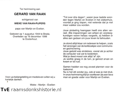 Gerard van Raan Mieke Pijpers