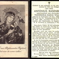 Antonius Rasenberg-Theodora Maria Willems