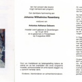 Johanna Wilhelmina Rasenberg Antonius Adrianus Geboers