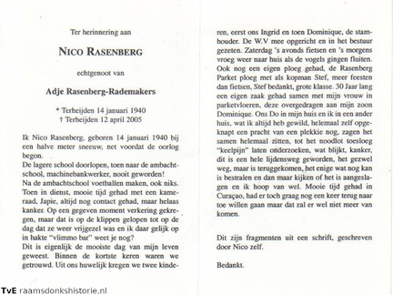 Nico Rasenberg Adje Rademakers
