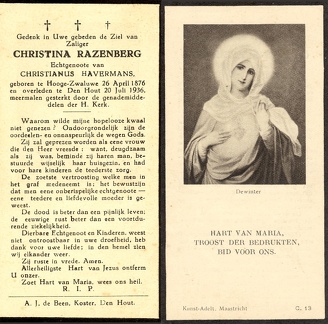 Christina Razenberg Christianus Havermans