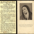 Johanna Maria Razenberg Adrianus Weterings