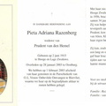 Pieta Adriana Razenberg Prudent van den Heuvel