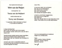 Wim van de Reijen (vr) Tosca van de Heijkant Tonny van Groesen
