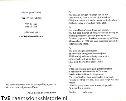 Christ Reijnders Ans Willemen