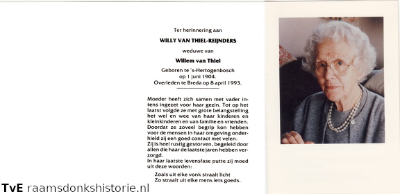 Willy Reijnders Willem van Thiel