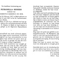 Petronella Reniers Hubertus Marinus de Bok