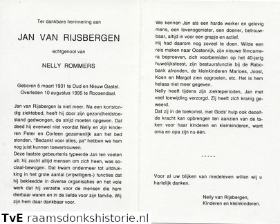 Jan van Rijsbergen Nelly Rommers