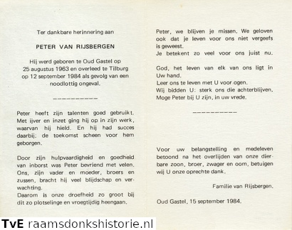 Peter van Rijsbergen