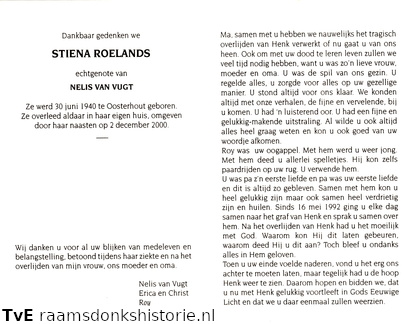 Stiena Roelands Nelis van Vugt
