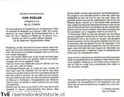 Cor Roelen Willie Oomen