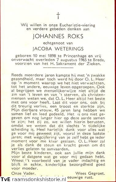 Johannes Roks Jacoba Weterings