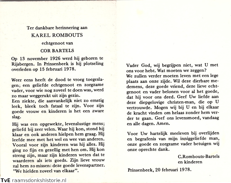 Karel Rombouts Cor Bartels