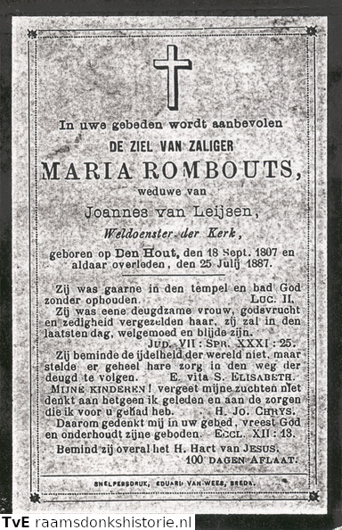 Maria Rombouts Joannes van Leijsen