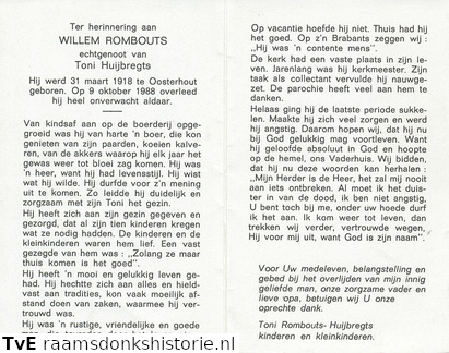 Willem Rombouts Toni Huijbregts