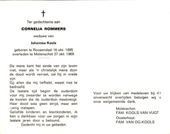 Cornelia Rommers Johannes Kools