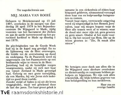 Maria van Rooié