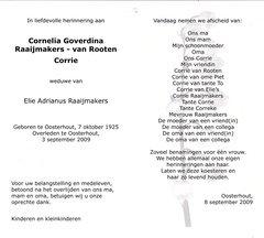 Cornelia Goverdina  van Rooten Elie Adrianus Raaijmakers