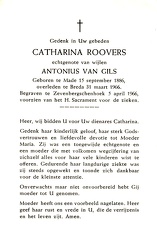 Catharina Roovers Antonius van Gils