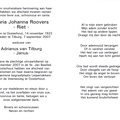 Maria Johanna Roovers Adrianus van Tilburg