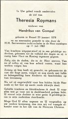 Theresia Roymans Hendrikus van Gompel