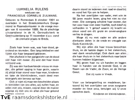 Cornelia Rulens Franciscus Cornelis Zijlmans