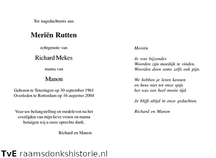 Meriën Rutten Richard Mekes