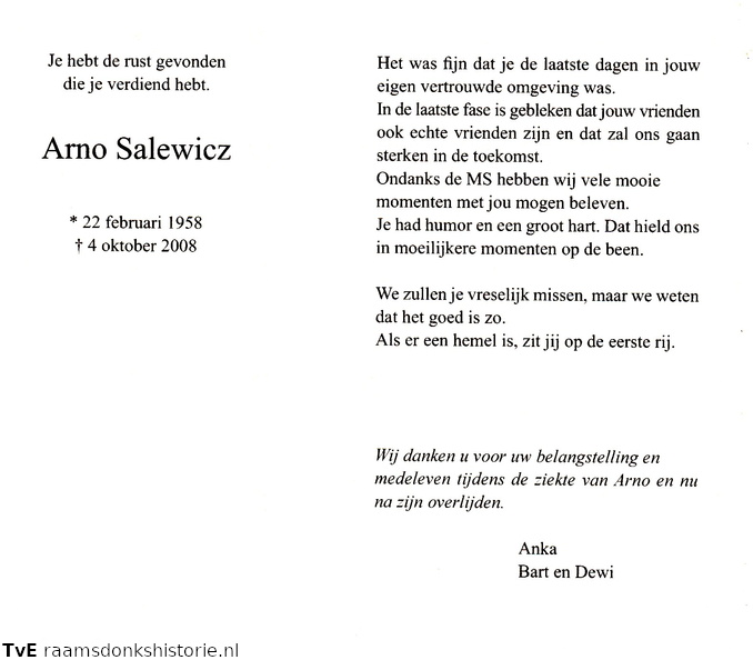 Salewicz Arno Anka