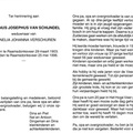 Adrianus Josephus van Schijndel Cornelia Johanna Verschuren