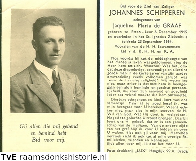 Johannes Schipperen Jaquelina Maria de Graaf