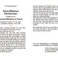 Petrus Wilhelmus Schoonen Hendrina Wilhelmina de Graauw