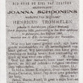 Joanna Schoonens Henricus Trommelen