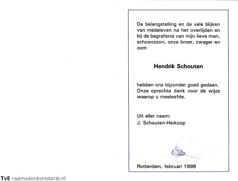 Hendrik Schouten J.Heikoop