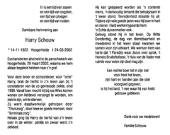 Harry Schouw