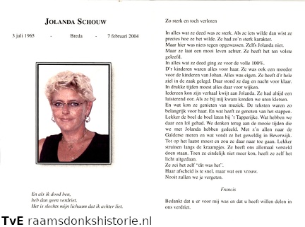 Jolanda Schouw Francis