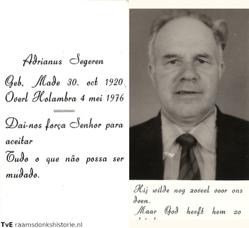 Adrianus Segeren