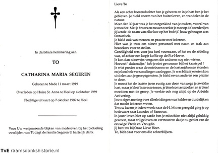Catharina Maria Segeren
